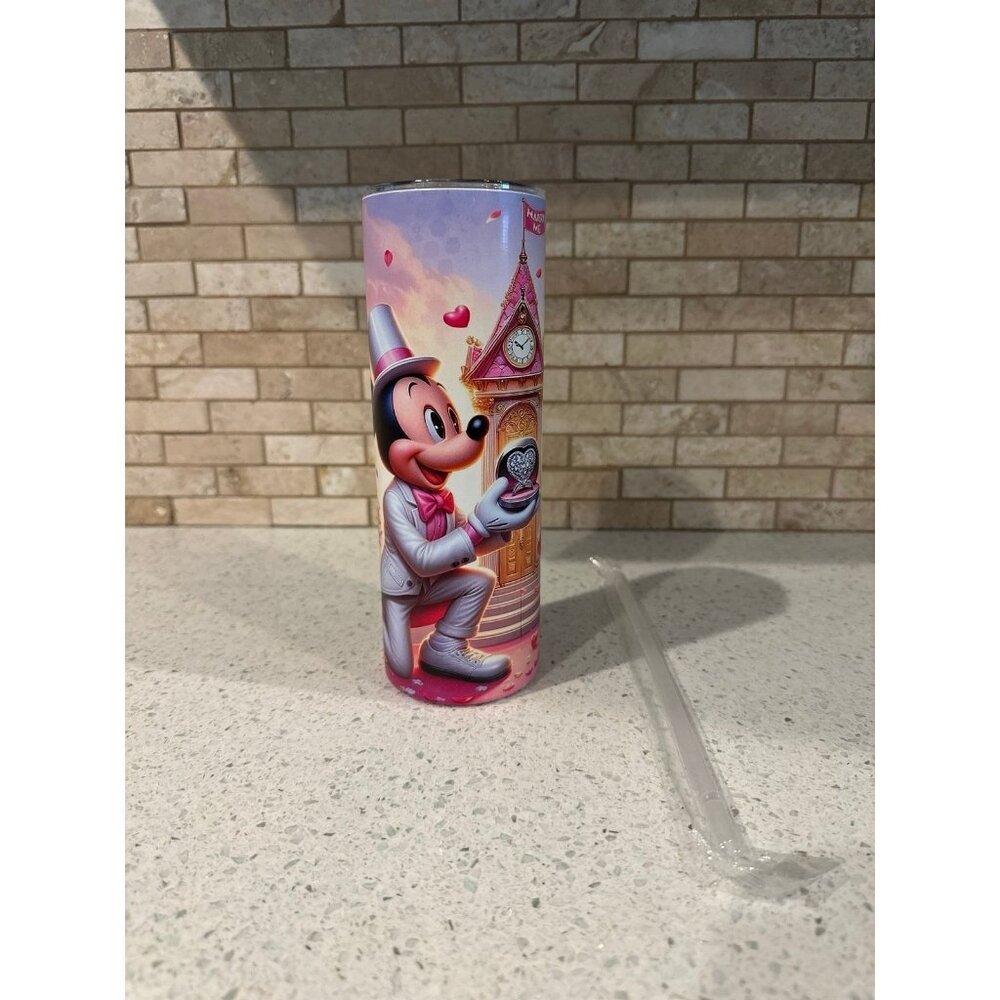 Disney’s‎ Mickey and Minnie Mouse’s wedding tumbler
